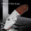 Mini Folding Pocket Knife Hunting Tactical Knife Self-defense EDC Fixed Blade Knives; Jackknife Survival Camping Equipment