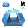 3-4 Person Automatic Family Tent Instant Pop Up Waterproof for Camping Hiking Travel Outdoor Activities