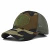 1 pc Breathable Tactical Baseball Cap; Multi-color Mesh Hat With Skull Pattern; Outdoor Hunting Hiking