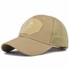 1 pc Breathable Tactical Baseball Cap; Multi-color Mesh Hat With Skull Pattern; Outdoor Hunting Hiking