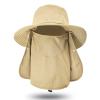 Fishing Hat/Boonie Hat; Sun Wide Brim Hat with Face Cover & Neck Flap, Hiking Fishing