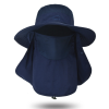 Fishing Hat/Boonie Hat; Sun Wide Brim Hat with Face Cover & Neck Flap, Hiking Fishing