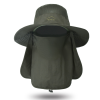 Fishing Hat/Boonie Hat; Sun Wide Brim Hat with Face Cover & Neck Flap, Hiking Fishing