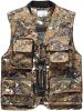 Camouflage Quick-drying Multi-pocket Vests for Outdoor Fishing Hunting Hiking