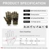 Tactical Military Gloves Half & Full Finger Options Shooting Sports Protective Fitness Motorcycle Hunting Full Finger Hiking Gloves