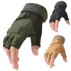 Outdoor Tactical Airsoft Half Finger Military Men Women Combat Shooting Hunting Gloves