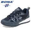 BONA Hiking Shoes Leather Men Sports Trekking Walking Hunting