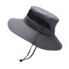 Bucket Hat Summer Men Women Fishing UV Protection Wide Brim Hiking Outdoor