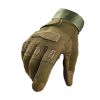 Tactical Military Combat Gloves with Hard Knuckle for Hunting, Shooting, Airsoft, Paintball, Hiking, Camping, Motorcycle